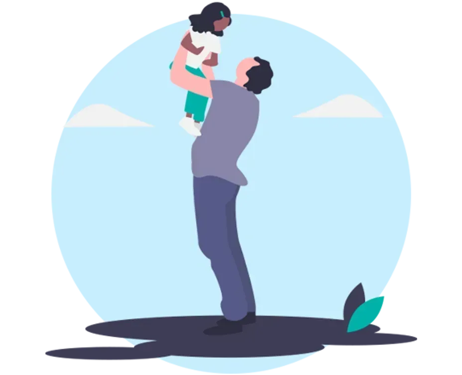 Inklings parent with child